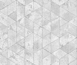 کاغذ دیواری طوسی مدرن هندسی